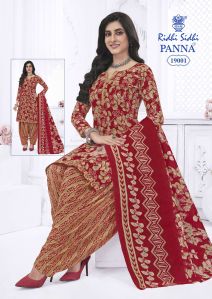 Riddhi Siddhi Panna Vol 19 Cotton Unstitched Suits