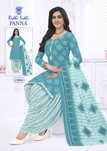 Riddhi Siddhi Panna Vol 19 Cotton Unstitched Suits