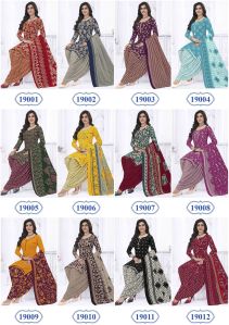 Riddhi Siddhi Panna Vol 19 Cotton Unstitched Suits