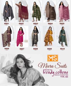 MS Trendy Cottons 66 Suits