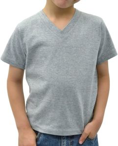 Boy Cotton V-neck T-shirt