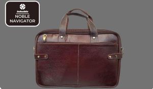 noble navigator pure leather bag