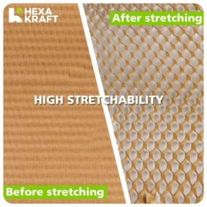 15 Inch Hexakraft Honeycomb Paper Bubble Wrap Roll