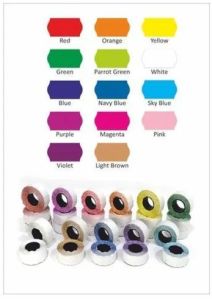 22x12mm Numbering Paper Sticker Roll