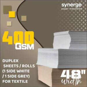 400 GSM Duplex Paper Sheet