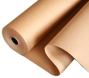 48 Inch Brown Plain Pattern Paper Roll