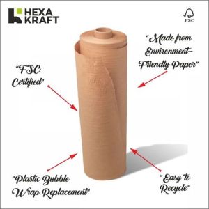 80 GSM Hexakraft Honeycomb Paper Wrap Roll