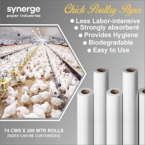 Chick Feeding Poultry Paper Roll
