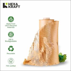 Hexkraft Honeycomb Paper Cushion Bubble Wrap Roll