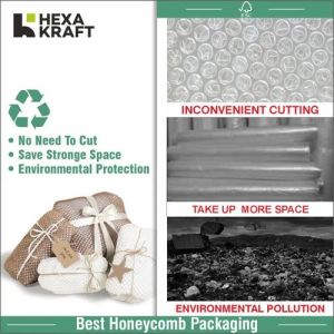 Hexkraft Honeycomb Paper Cushion Bubble Wrap Roll