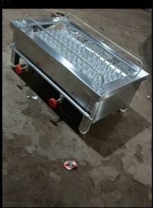 Stainless Steel Table Top Charcoal Operated Barbecue Grill