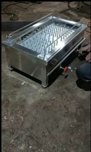 Stainless Steel Table Top Charcoal Operated Barbecue Grill