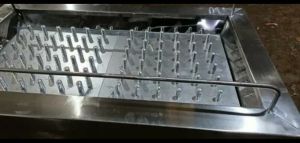 Stainless Steel Table Top Charcoal Operated Barbecue Grill