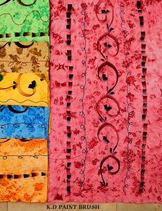 Brush Print Nighty Fabric