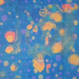 Abstract Spring Printed Fabric