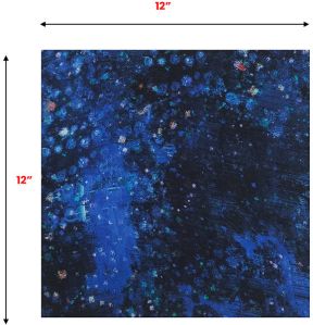 Starry Night Printed Fabric