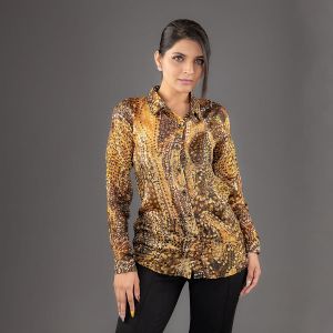 Leopard Spots Printed Fabric