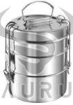 12 X 4 Inch Thai Stainless Steel Tiffin Box