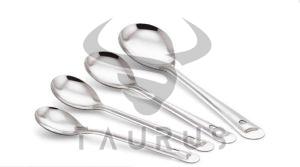 276 X 71 mm Silver Stainless Steel Super Plus Oval Serving Spoon