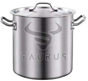 7 Pieces Round Stainless Steel Stock Pot Set