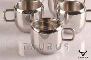 80 ML Stainless Steel Double Wall Tea Cup