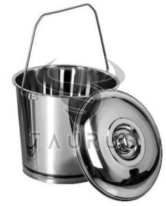81 Litre Stainless Steel Bucket with Lid