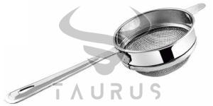 Silver Stainless Steel Handle Tea Strainer