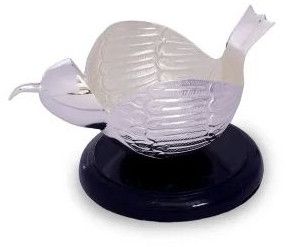 Duck Shape Silver Plated Bowl