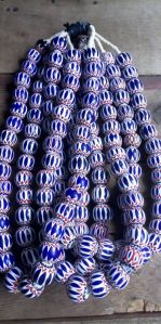 Fancy Glass Beads Chevron Beads