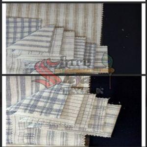 Check Cotton Linen Fabric