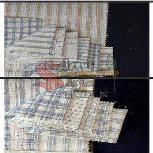 Check Cotton Linen Fabric