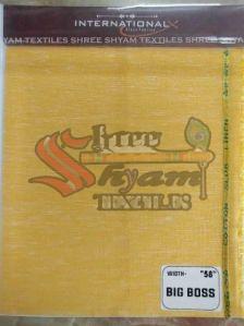 Big Boss Golden Fabric