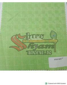 Step Box Cotton Fabric