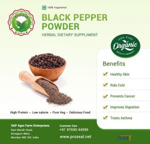 Prozeal Black Pepper Powder