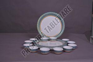 18 Pcs Thali Set
