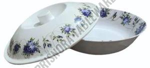 Melamine Serving Bowl with Lid