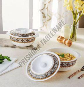 Round Casserole Bowl with Lid 8 Inch