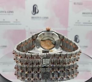 Audemars Piguet Tourbillion Self Winding Moissanite Watch
