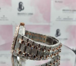 Audemars Piguet Tourbillion Self Winding Moissanite Watch
