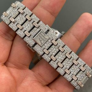 Audemars Piguet Round Dial Royal Oak Moissanite Diamond Watch