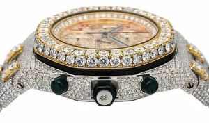 Audemars Piguet Full Iced Out Moissanite Diamond Watch