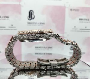 Audemars Piguet Tourbillion Self Winding Moissanite Watch
