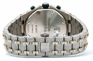 Audemars Piguet Full Iced Out Moissanite Diamond Watch