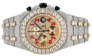 Audemars Piguet Full Iced Out Moissanite Diamond Watch