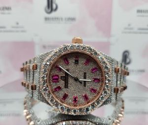 Audemars Piguet Tourbillion Self Winding Moissanite Watch