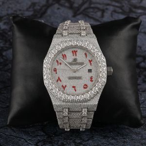 Full Iced Out Audemars Piguet Moissanite Diamond Watch