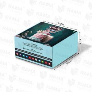 10x10x5 Inch Duplex Cake Box