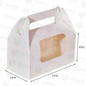 2 Piece Jar Cake Box