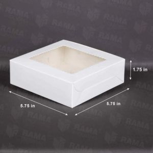 4 Piece Brownie Box