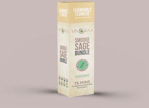 Chamomile Flowers Smudge Sage Bundle